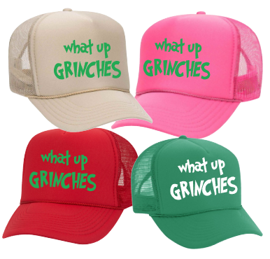 The Candy Collections – Engroshandel Grafisk Sweatshirt - Dame – Hvad op grinches jul sweater sweatshirt sjov santa1