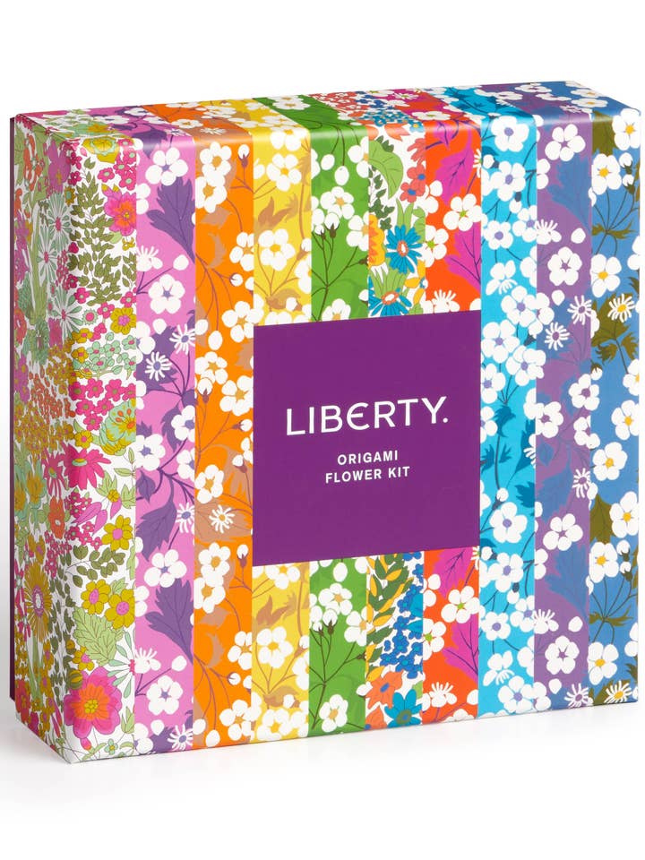 Liberty Classic Floral Origami Flower Kit for wholesale by Chronicle Books