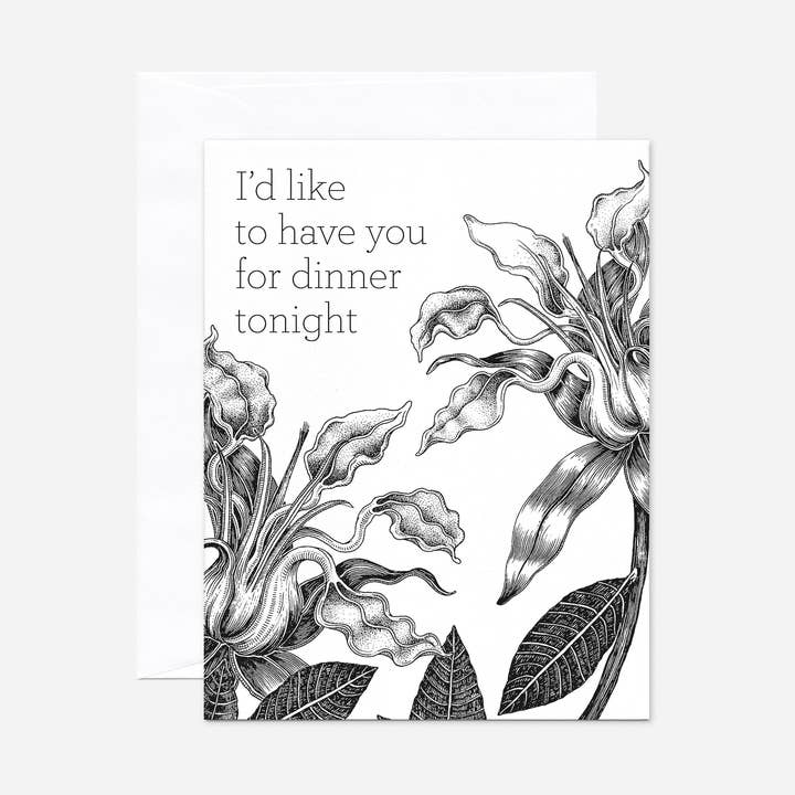 Papergem - Wholesale Valentine's Day Card - I'd Like To Have You For Dinner Tonight0