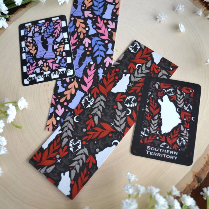 Nerdstrom Designs - Wholesale Bookmark - Ali Hazelwood Shimmer Bookmarks || Officially Licensed Merch