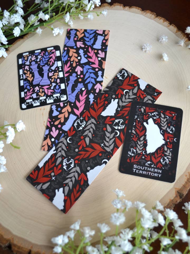 Ali Hazelwood Shimmer Bookmarks || Officially Licensed Merch for wholesale by Nerdstrom Designs