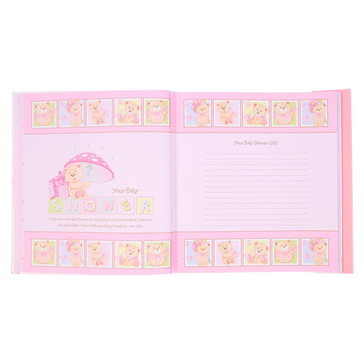 Christian Art Gifts - Wholesale Memory Book - Kids & Baby - Memory Book Our Baby Girl Padded Hardcover9