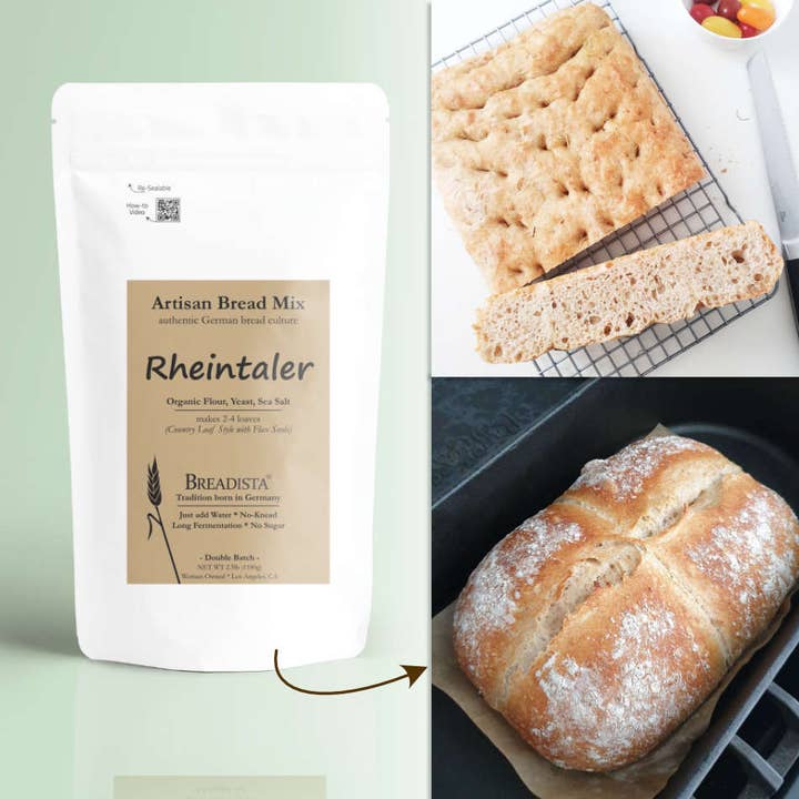 2.6lb Bread Mix - Rheintaler (makes 4 loaves) for wholesale by BREADISTA - artisan bread mixes