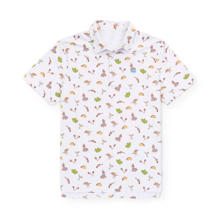 Fiesta Golf Polo for wholesale by Two Dove Outdoors