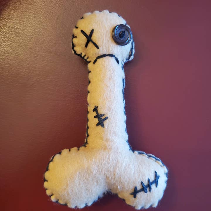 Handmade Magick Poppet Tan Penis Doll Hoodoo Voodoo Magic for wholesale by The Clairity Room