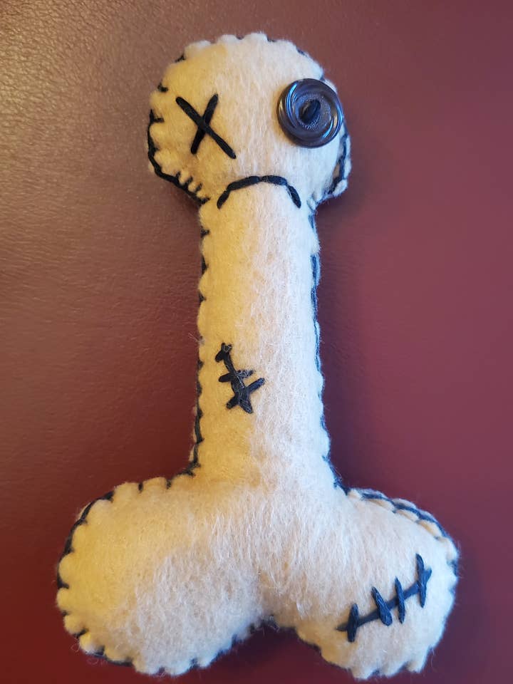 Handmade Magick Poppet Penis Doll Hoodoo Voodoo Magic for wholesale by The Clairity Room