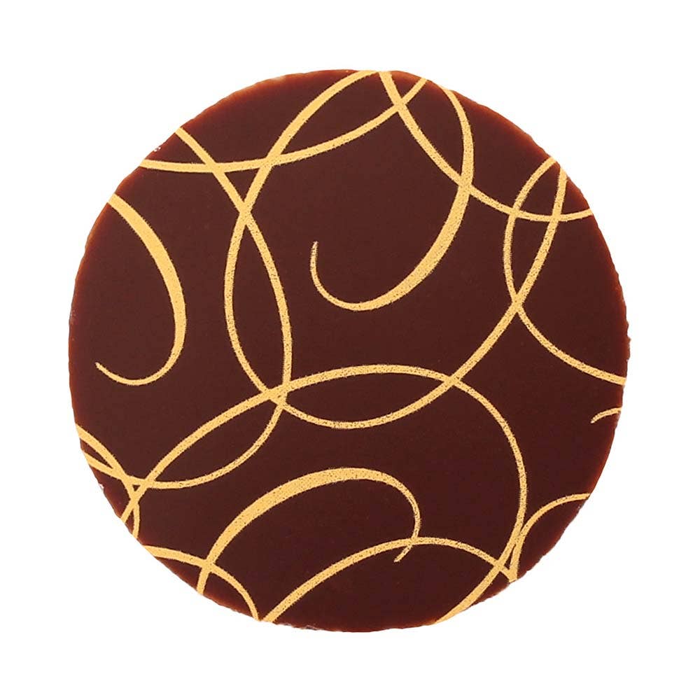 Bombasei Decor GmbH - Wholesale Chocolate - Dark Swirl overlay (56 pieces)