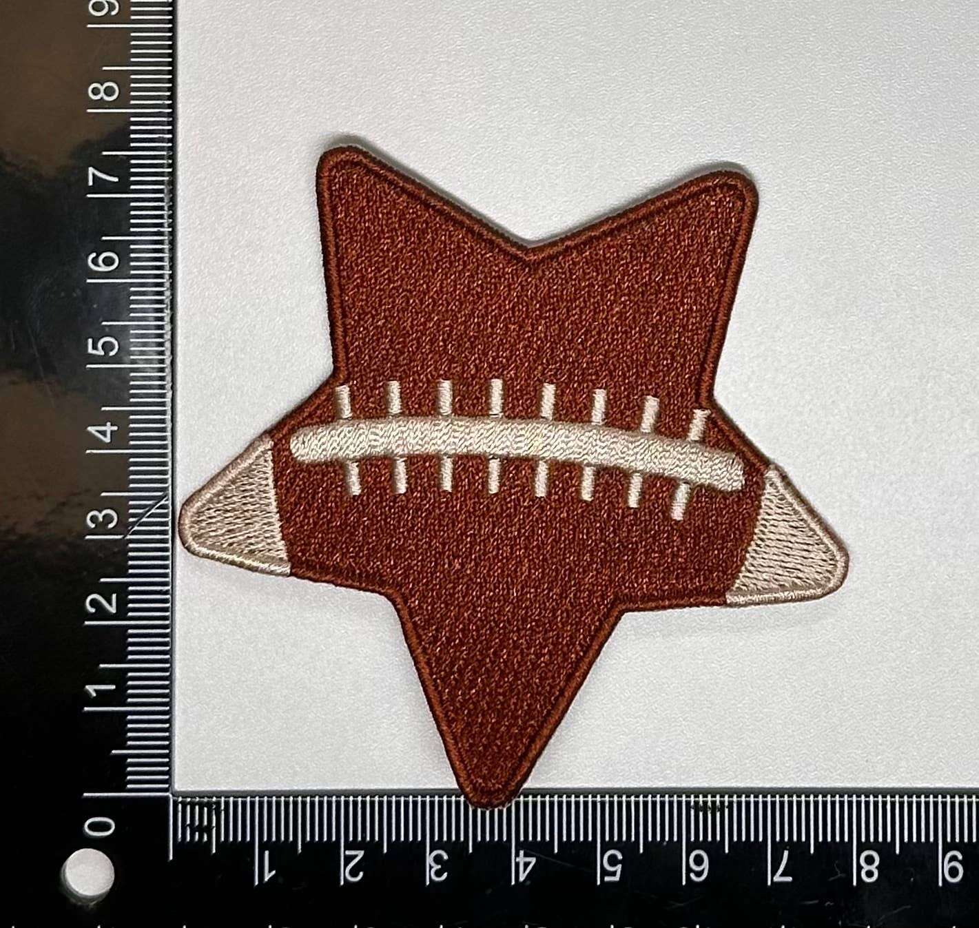 Aloe and Milk Boutique - Vente Écusson - Patch Football Star, jour de match, écusson d'encouragement, casquette de sport1