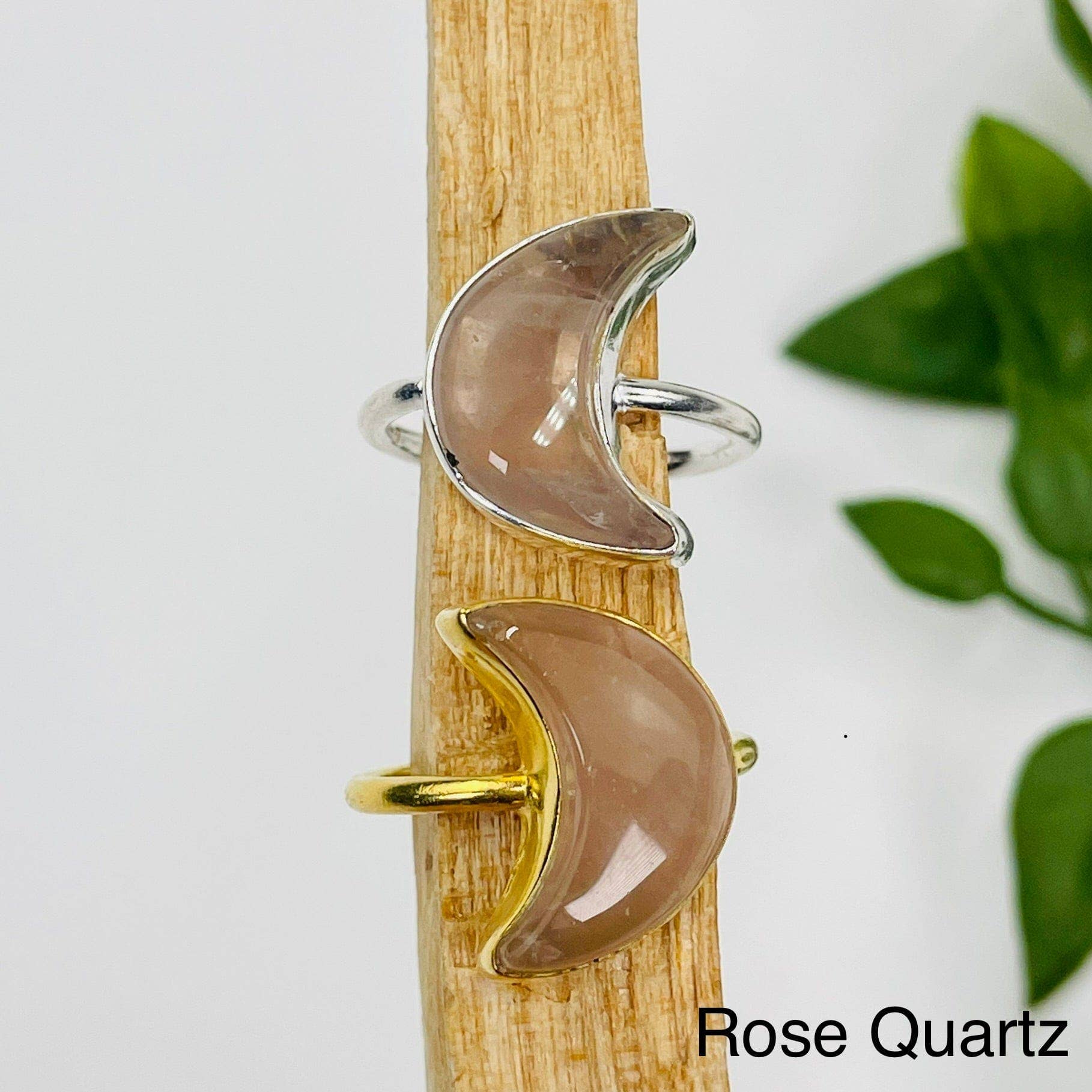 Rock Paradise - Wholesale Cocktail/Statement Ring - Crystal Gemstone Moon Ring - Gold or Silver10