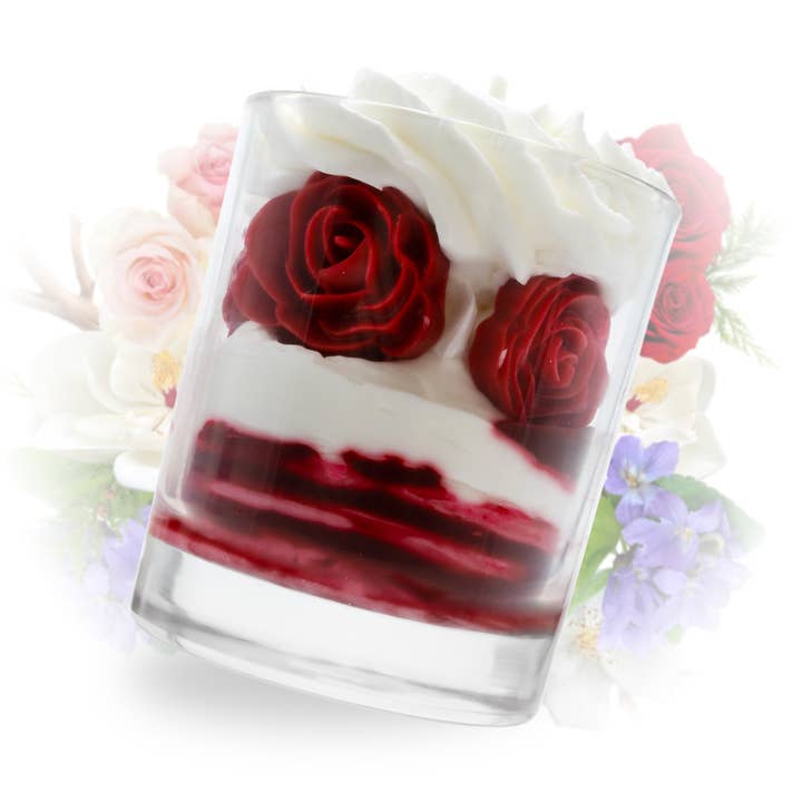 Eternal Rose Handmade Candle for wholesale by Les Fées Mères