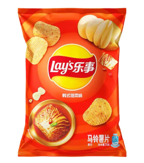 Mr. YuYu's Chililicious Candy - Wholesale Chips - Lay's Korean Style Kimchi 11 Count0