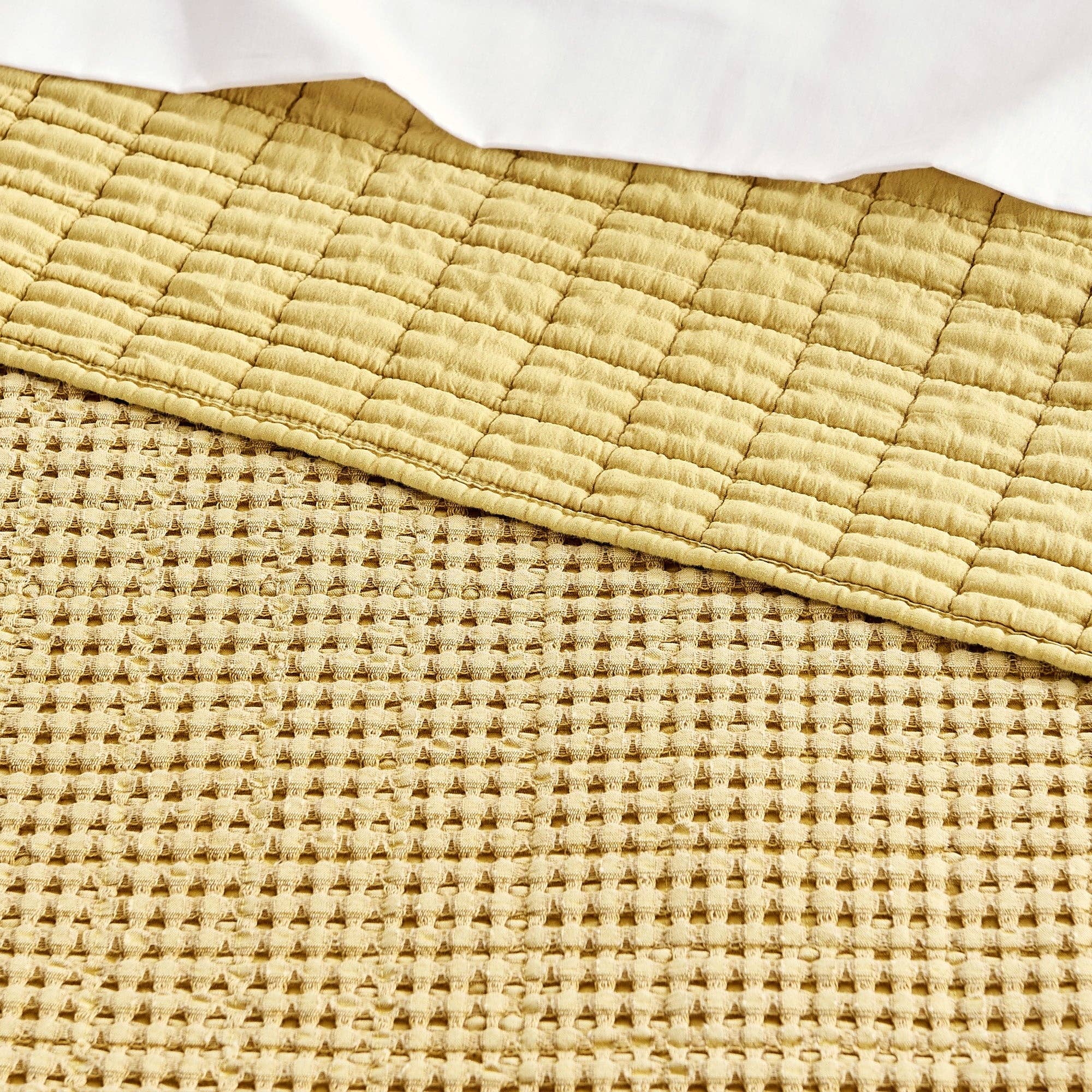 Levtex Home - Vendita all'ingrosso Set di lenzuola - Set trapuntato Mills Waffle66