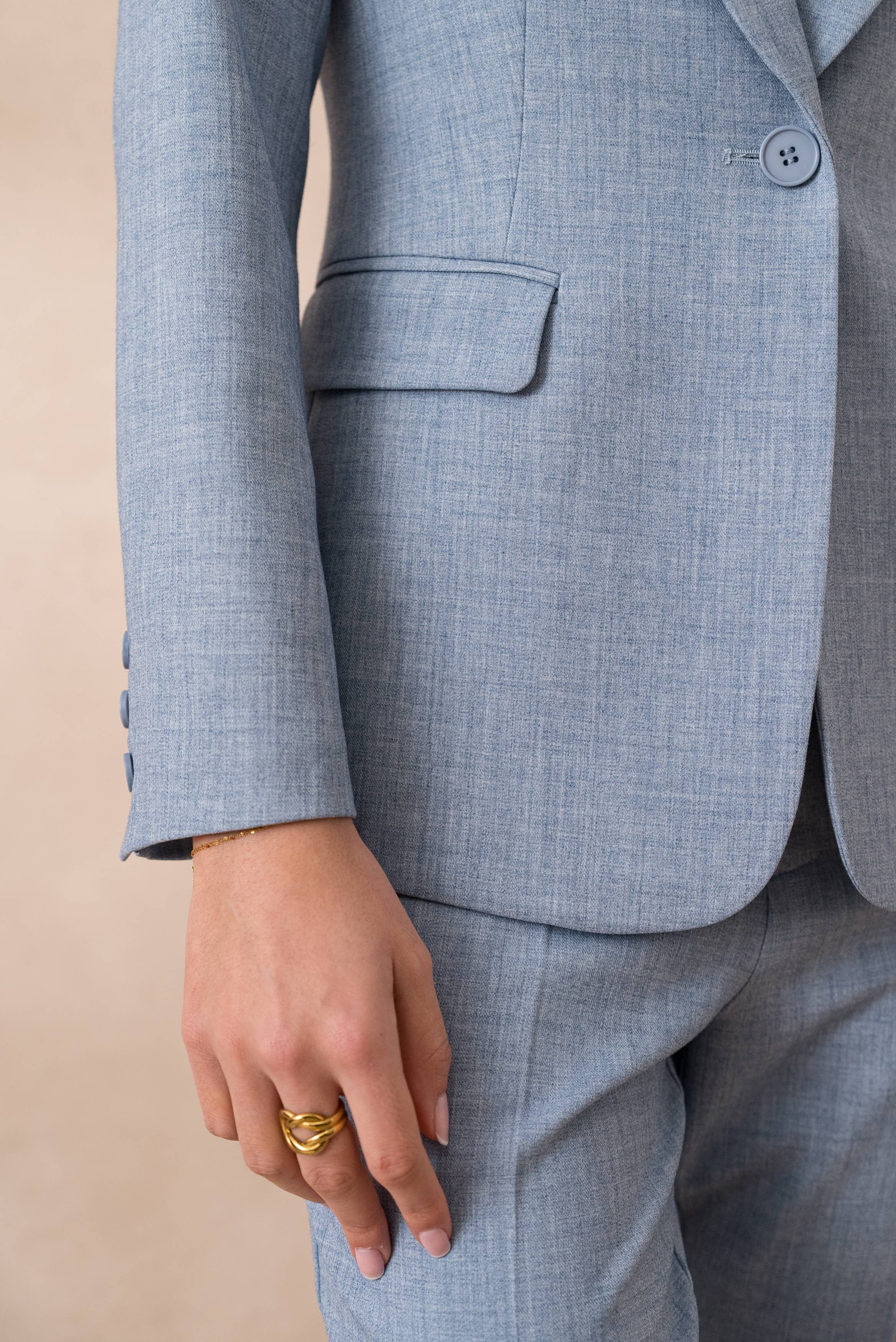 Attentif Paris – wholesale Kostymjacka – Dam – Heather figursydd kavaj för dam38