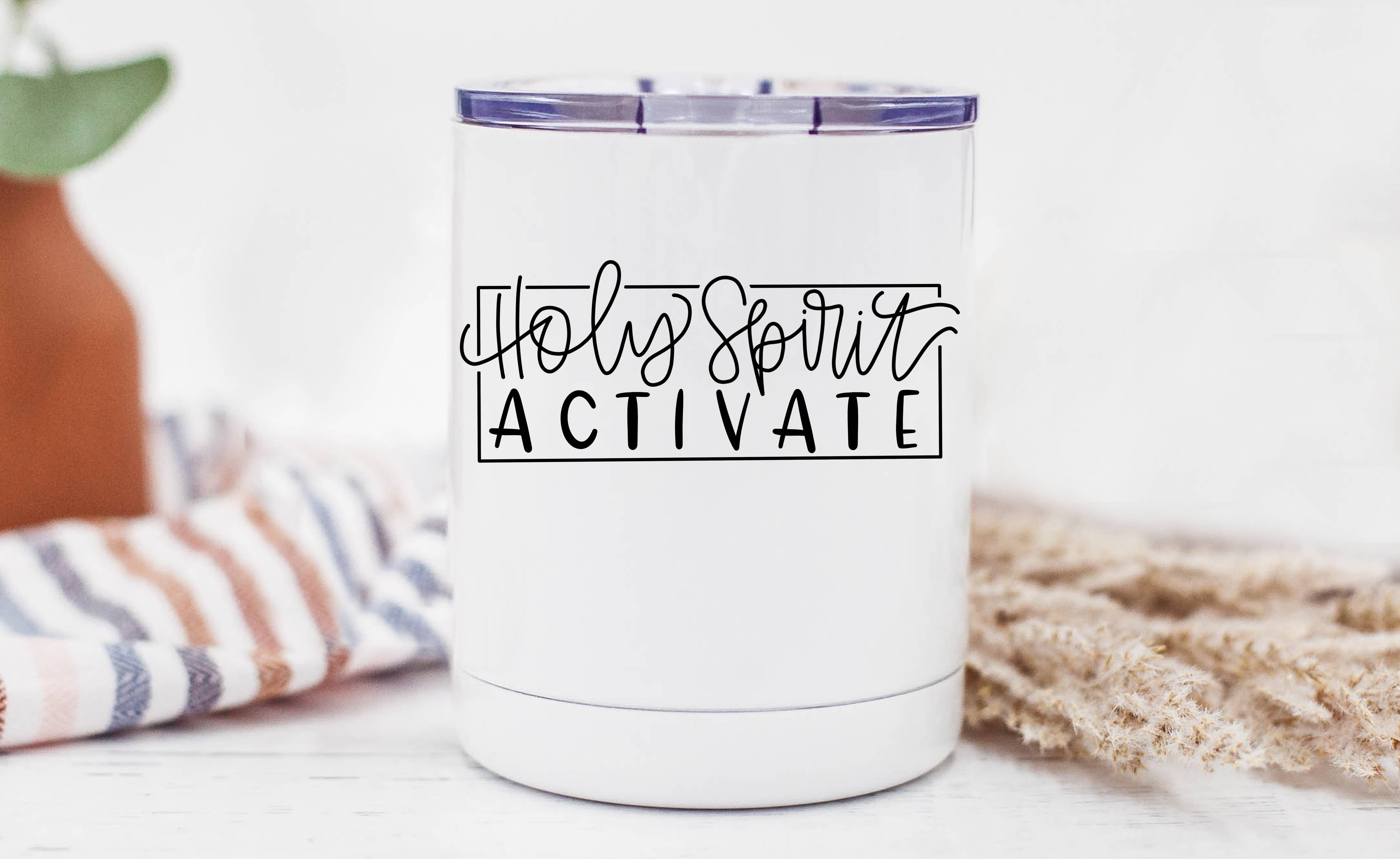 From Us To You Co. Handmade Goods - Wholesale Koffiemok - Heilige Geest activeren (MEERDERE STIJLEN) Christelijk motiverend1