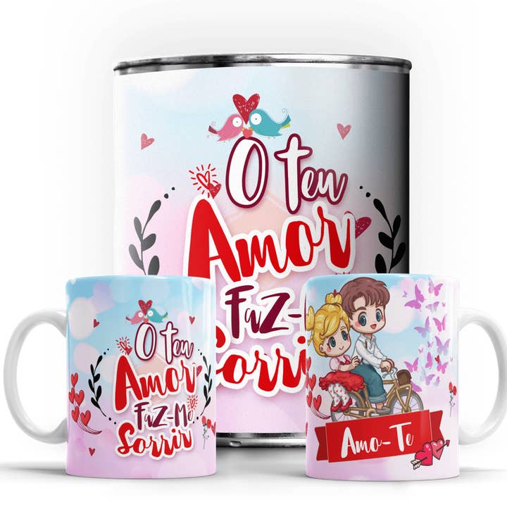 Valentine's Day Tin Mug for wholesale by Bee my Gift