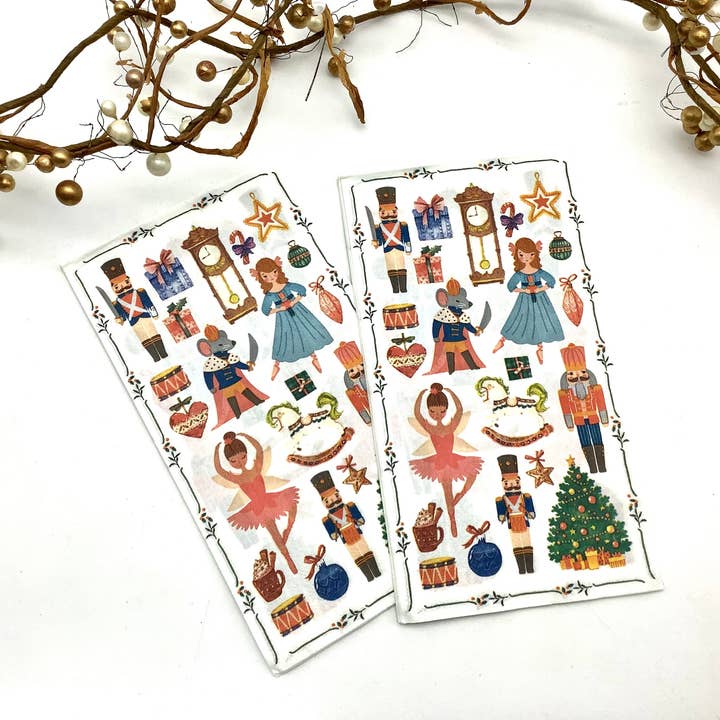 Servilletas de papel para fiesta de té del ballet Cascanueces de Navidad para venta al por mayor de All Little Cute Things