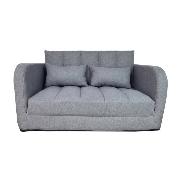 Sofá Cama Sofá Plegable Gris En Poliéster para venta al por mayor de Mobili Rebecca