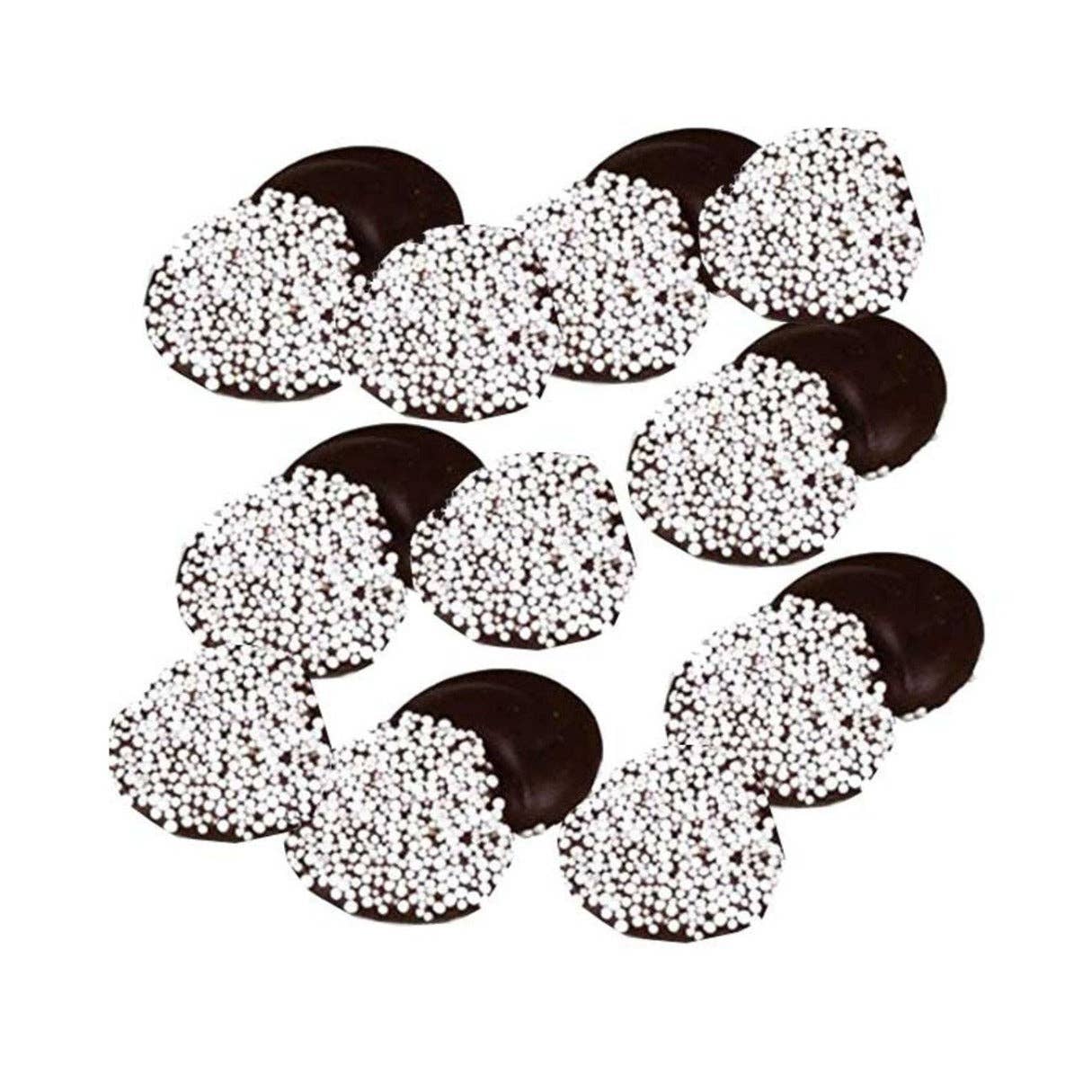 I Got Your Candy - Vendita all'ingrosso Dolci ricoperti di cioccolato - Cioccolato fondente Asher's Nonpareils - 8 libbre1