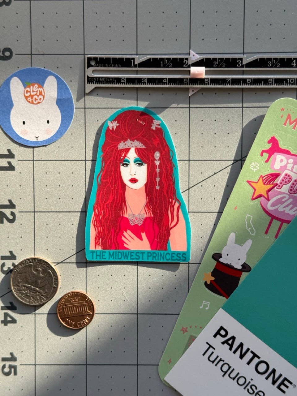 Clem & Co. - Wholesale Sticker - THE Midwest Princess Sticker1