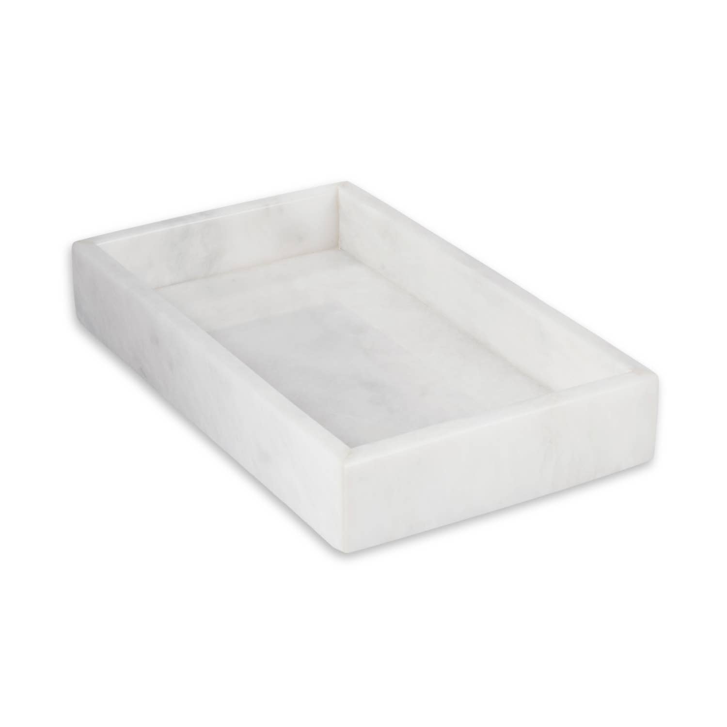 BeyBerk International - Wholesale Decorative Tray - Ezra Genuine Marble Guest Towel Tray8