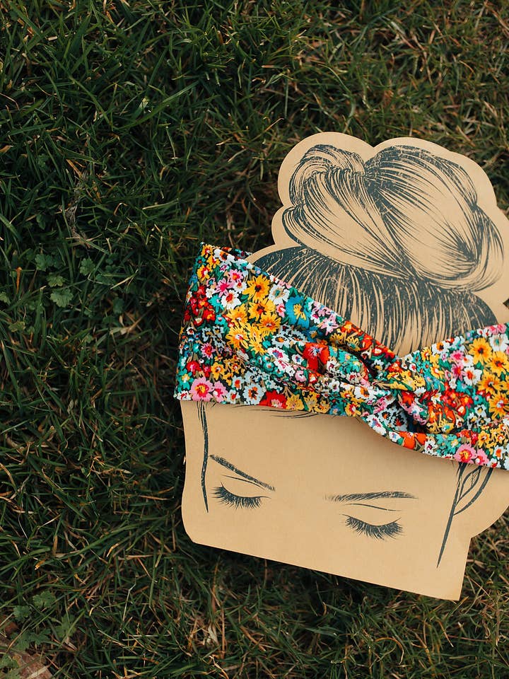 Floral Twist Boho Headband for wholesale by Chicka & Co