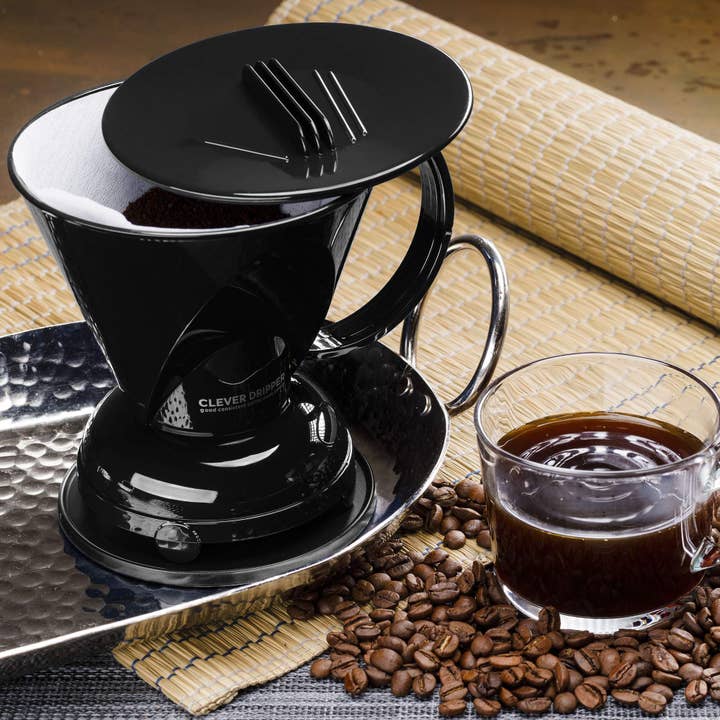 Sable Brew – wholesale Pour-over & dripper – Clever Coffee Dripper and Filters, Large 18 oz (Black)