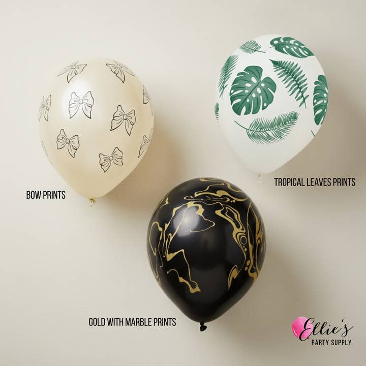 Ballons imprimés premium 12" (paquet de 10) pour la vente par Ellie's Party Supply