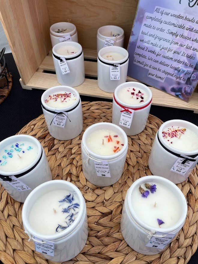 Pot en céramique White Farm House pour la vente par Enchanted Home and Bath