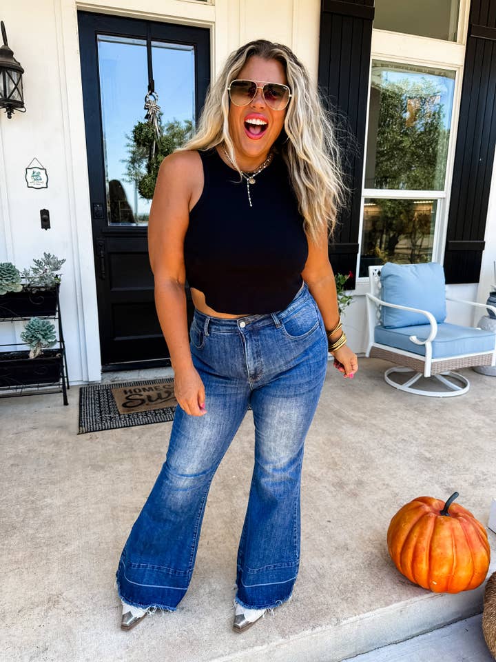 SASSY RIBBED BASIC TANK for wholesale by BLAKELEY