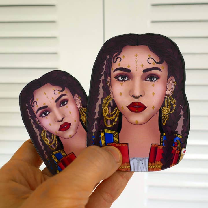 Aimant FKA Twigs, cadeau pour un fan FKA Twigs, produits FKA Twigs pour la vente par THE PAPER IDOLL