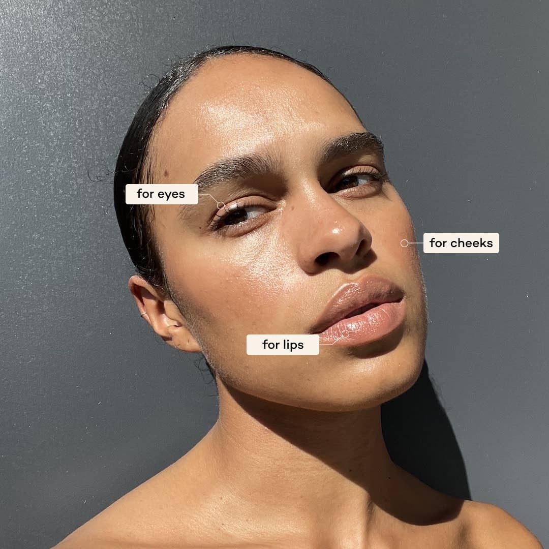 Axiology - Vente Blush/fards à joues - Baume Teinté Naturel – Maquillage Propre 3 en 1 Dew in Peace2