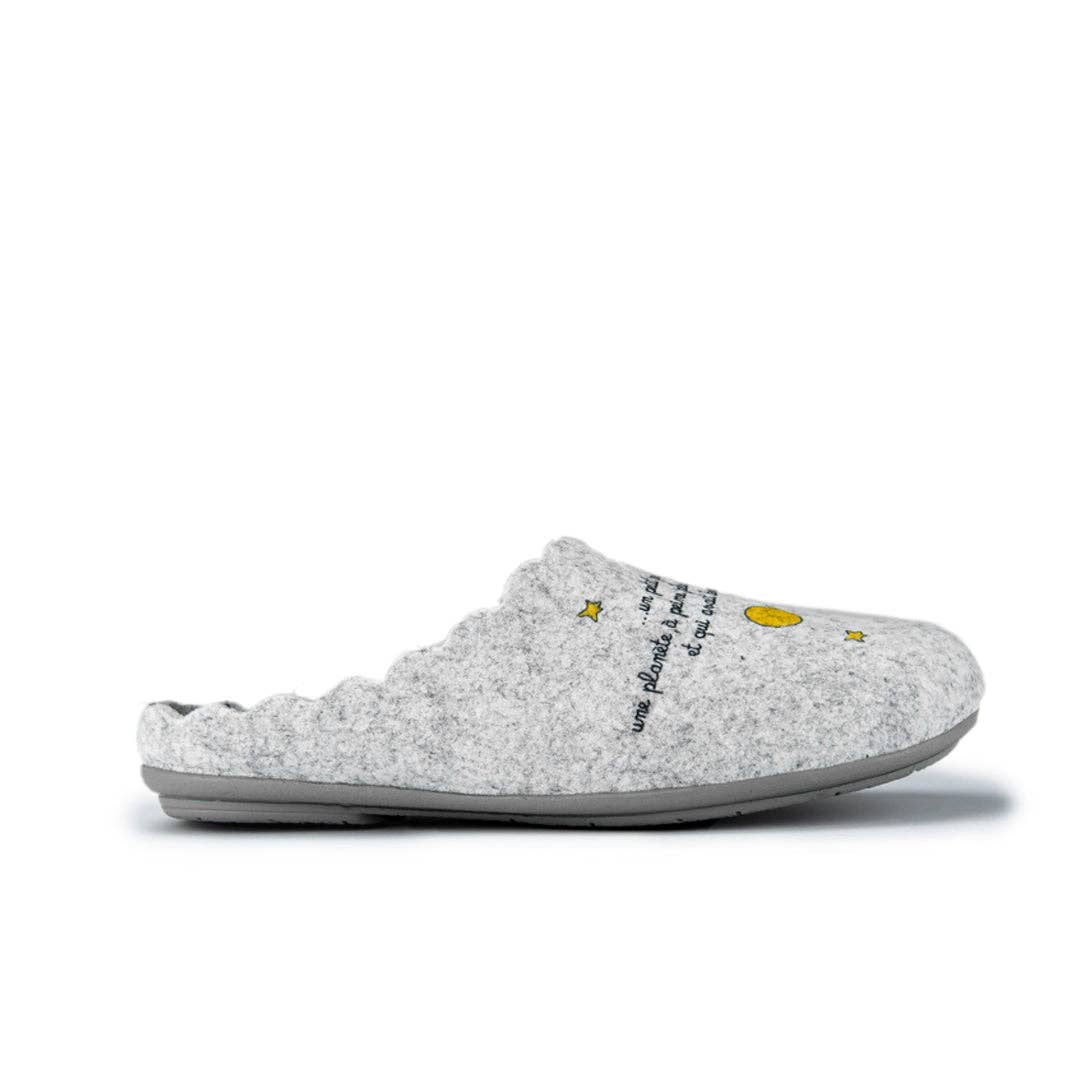 Marpen Slippers - Vente Chaussons – femme - Chaussons gris Little Prince LPM32