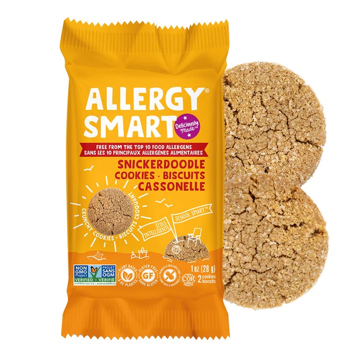Allergy Smart - Wholesale Biscuit - Allergy Smart Snickerdoodle Cookies1