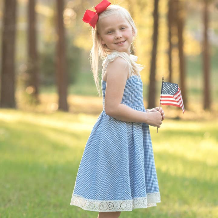 Madelyn Sundress (Flag Day) for wholesale by Makena Lane