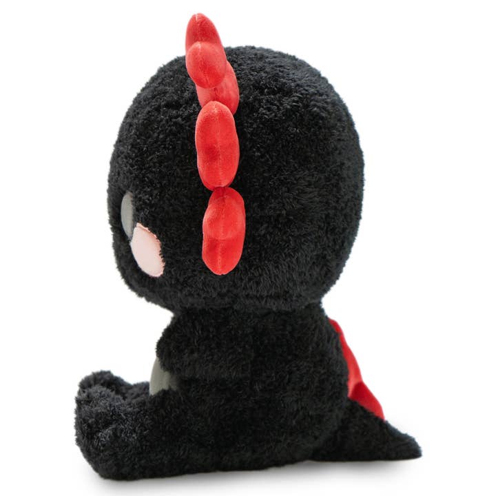Cuddle Barn, Inc. - Wholesale Stuffed/Plush Toy - Kids & Baby - Nola the Nocturnal Axolotl (Cute Kawaii Black Red Soft Plush