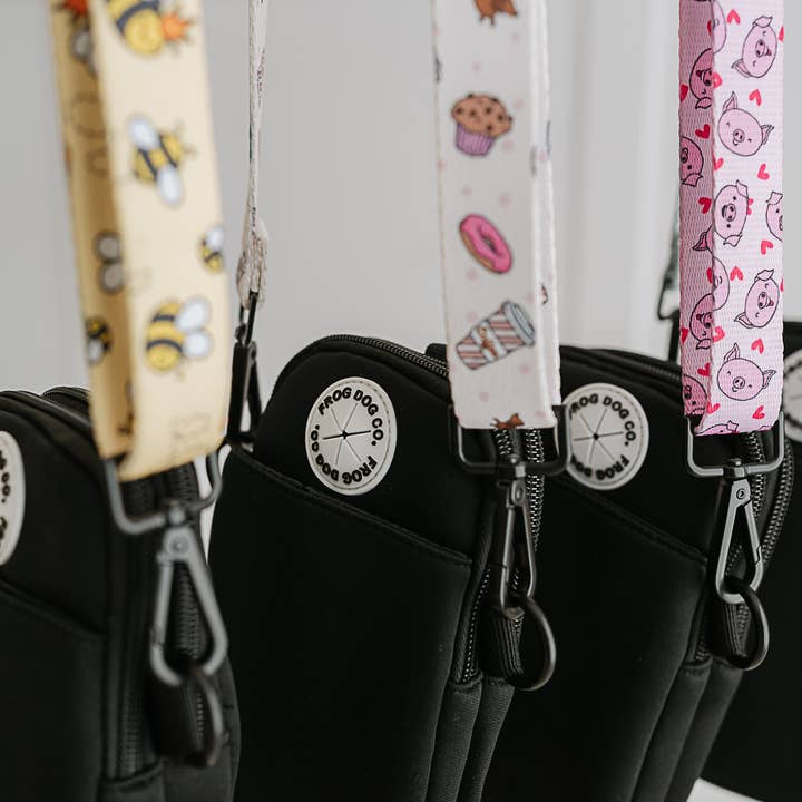 FROG DOG CO. - Wholesale Crossbodytas - Dames - FROG DOG CO. Crossbody-hondentas - geheel zwart3