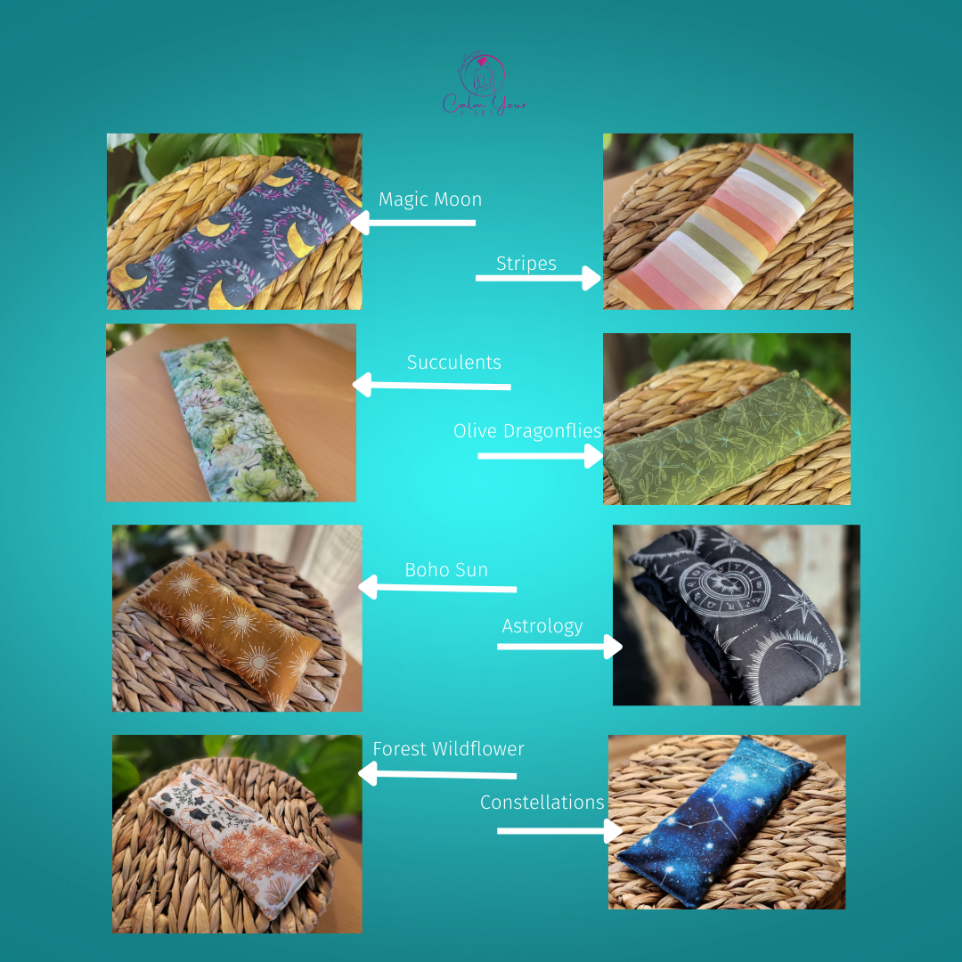 Calm Your Vibes - Wholesale Hot/Cold Compress - Hot & Cold Weighted Neck Wraps w/ Washable Covers8