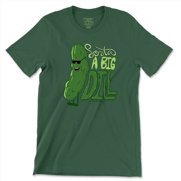 Overholt Supply Co. - Wholesale Screen Printed T-Shirt - Unisex - OSC-034 Big Dill2