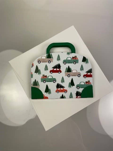 Cards By Robin - Wholesale Everyday Greeting Card - Christmas gift card holder, Shaker Card with Envelope3