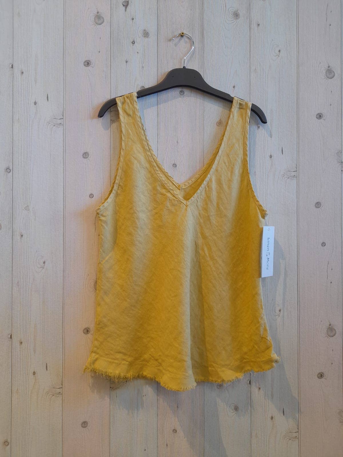 Linen & More - Wholesale Tank Top - Women's - REF 21591 100% SISA LINEN T-SHIRT3
