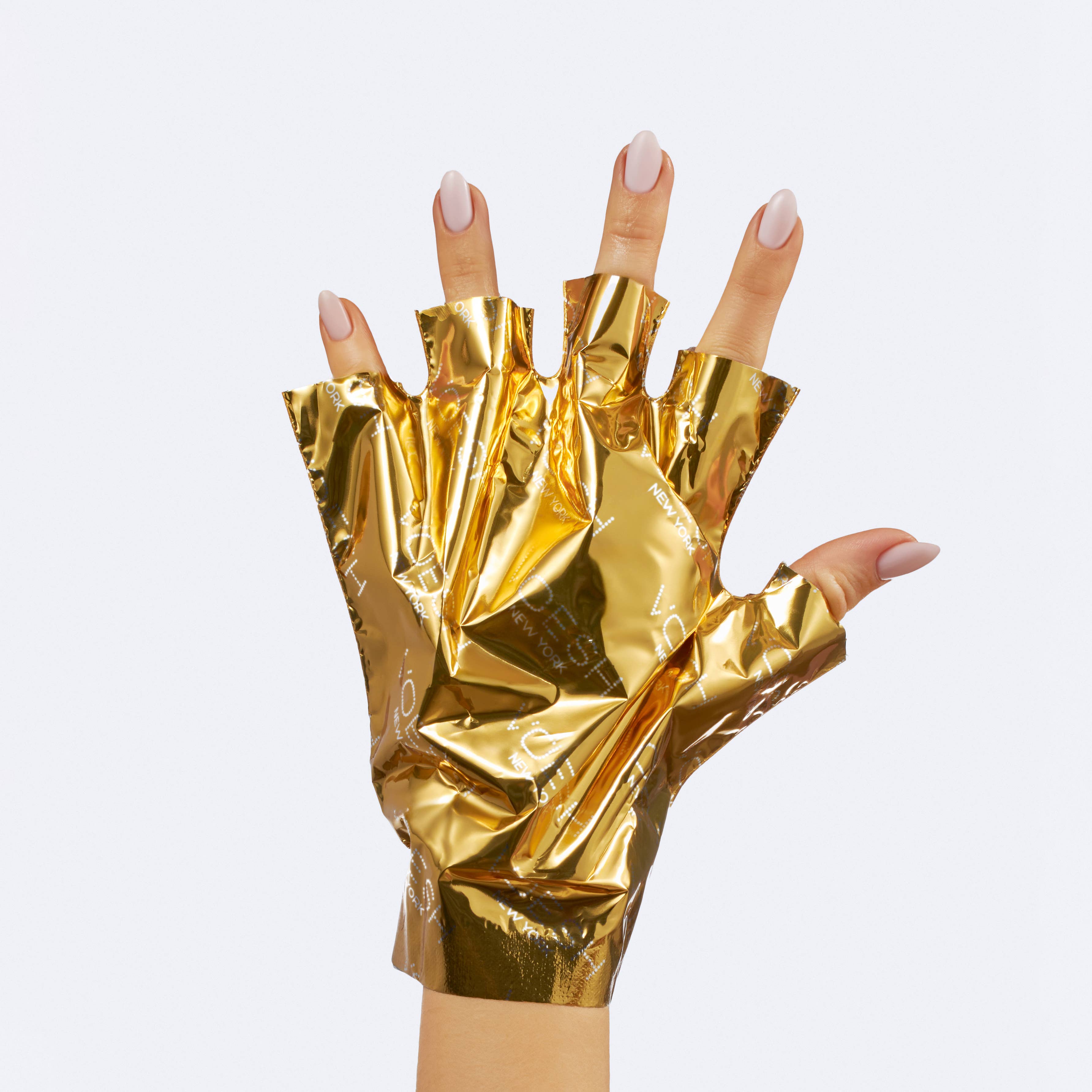 VOESH New York - Wholesale Hand/Foot Soak - Collagen Gloves with Imperial Gold2