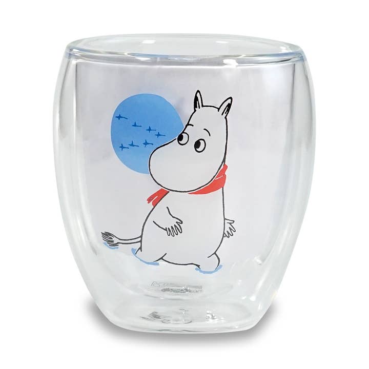 Gobelet en verre thermique - Moomin (Hiver) pour la vente par Half Moon Bay