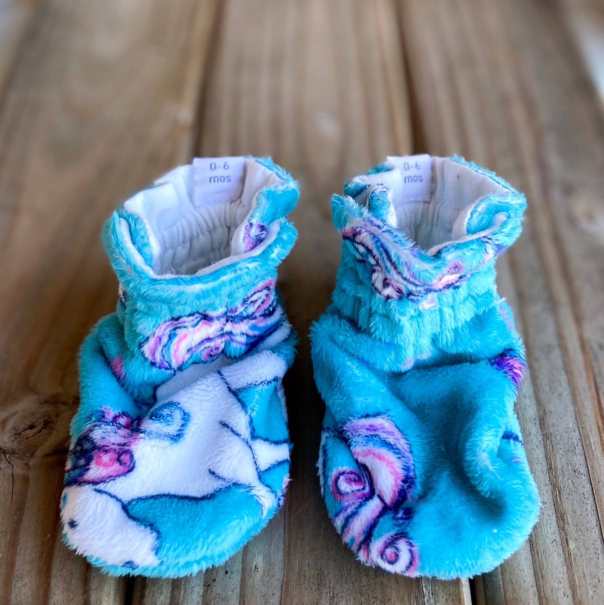 Kalin Marie - Wholesale Booties - Baby - RTS Custom Style Booties 0-6 months - 4.5" Sole5