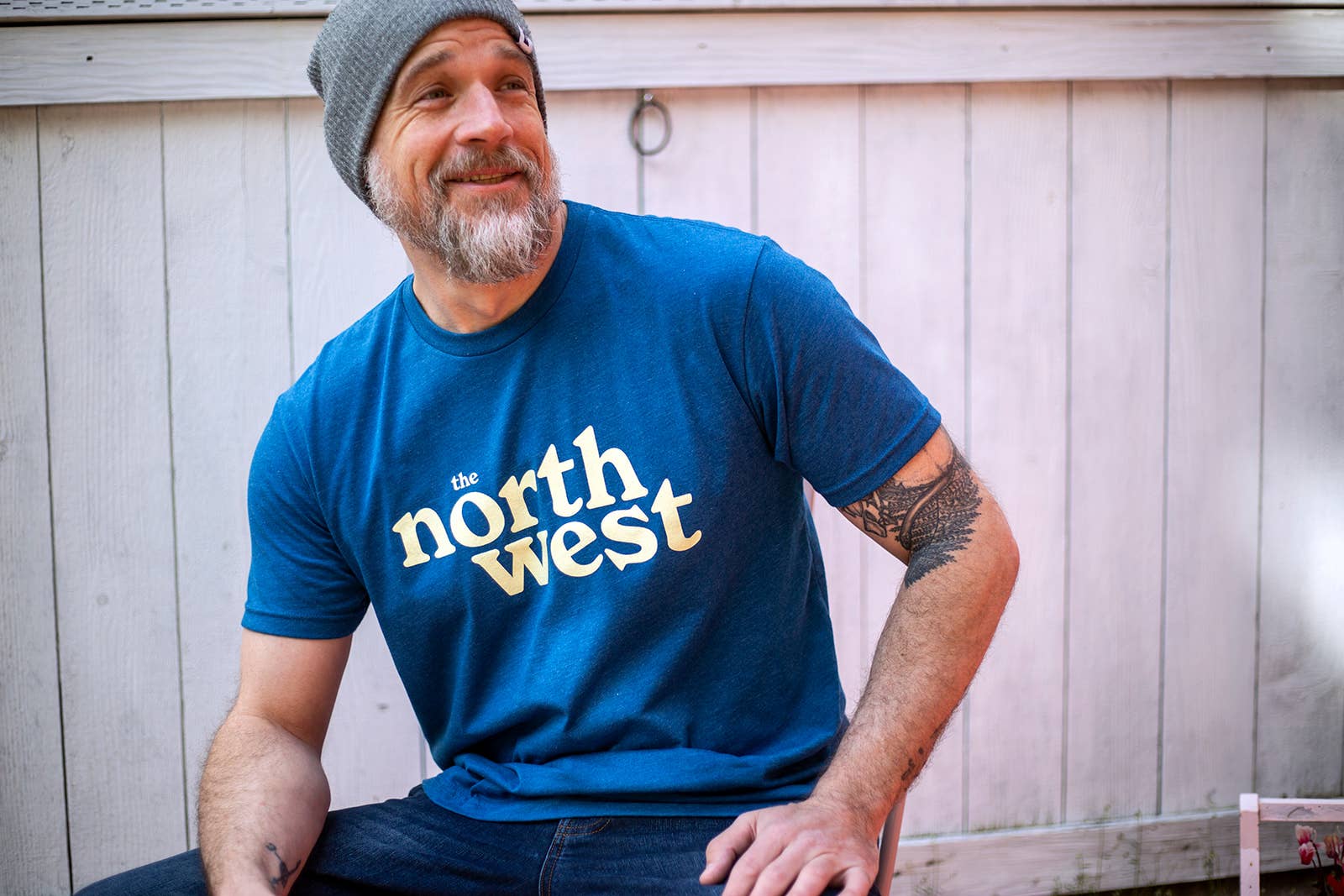 Viaduct - Wholesale Screen Printed T-Shirt - Unisex - Northwest Vintage tshirt - PNW graphic tee2