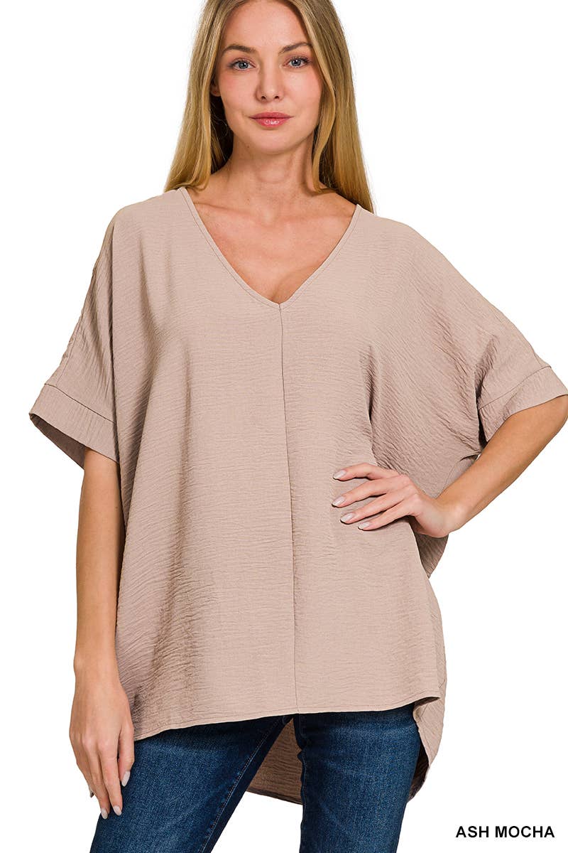 42POPS - Wholesale Blouse - Women's - `.Airflow Dolman Short Sleeve Top10