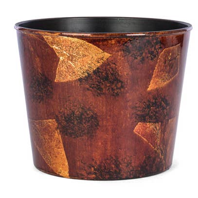 Round Distressed Polypropylene Planter for wholesale by Willow Group