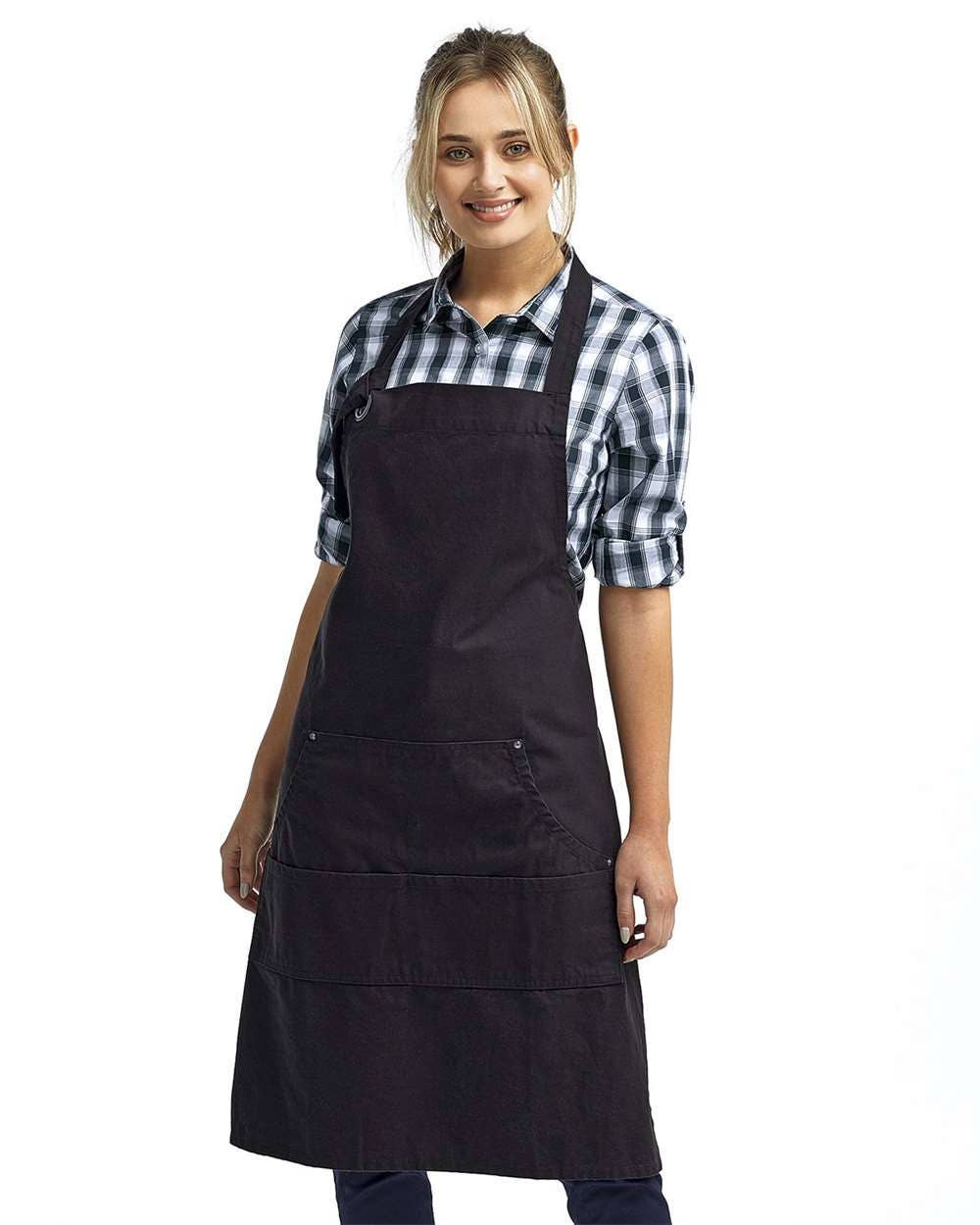 MYES BULK APPAREL - Wholesale Apron - Artisan Heavy Cotton Apron – Adjustable Neck and Multi-Pocke0