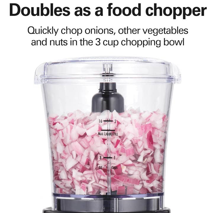 JupiterGear Home - Wholesale Blender - Hamilton Beach Glass Jar Blender and Food Chopper