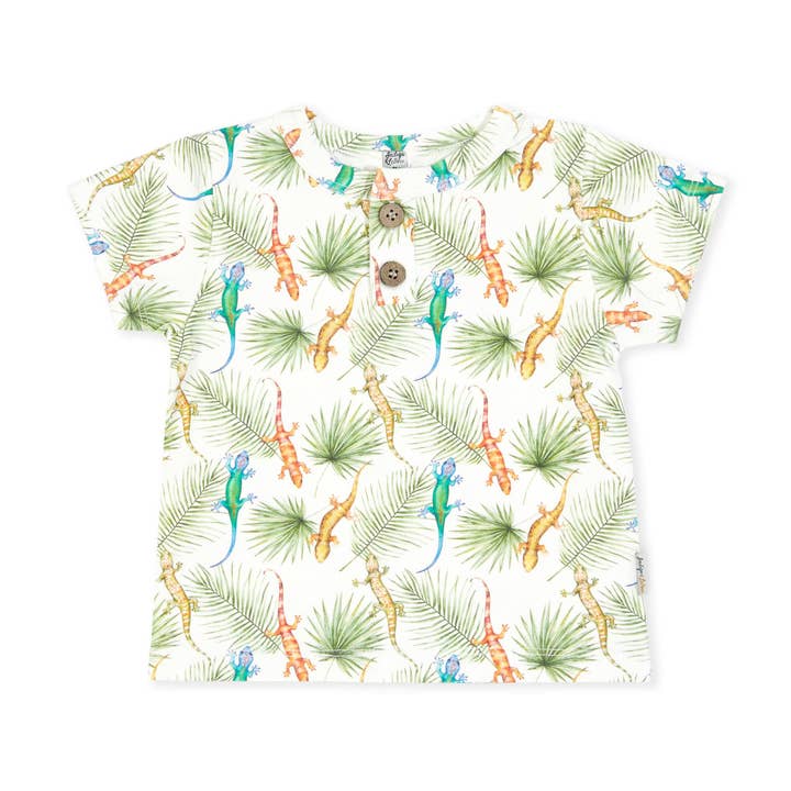 Oscar Tee - Geckos for wholesale by Indigo & Lellow