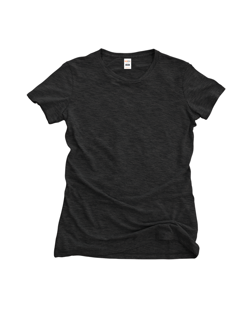 GOEX Apparel - Wholesale T-Shirt - Women's - Ladies Short Sleeve Triblend Tee12